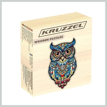 Kruzzel fa puzzle - Bagoly 00024551