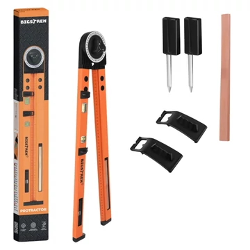 Bigstren állítható szögmérő 3 az 1-ben 50 cm vízmértékkel 00027309