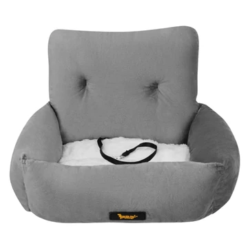 Purlov autósülés kutyáknak és macskáknak S méret szürke 00027675