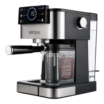 Kraft&Dele karos presszókávéfőző 1500 W 20 bar LCD kijelzővel KD4292