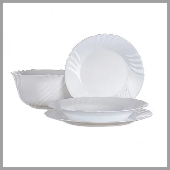 Üveg tányér szett EBRO 19 részes 05402404