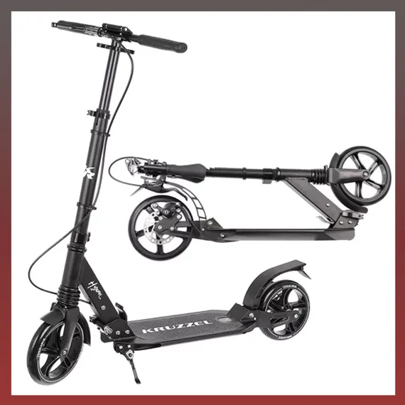 Kruzzel Hyperion B Összecsukható roller fekete 23550