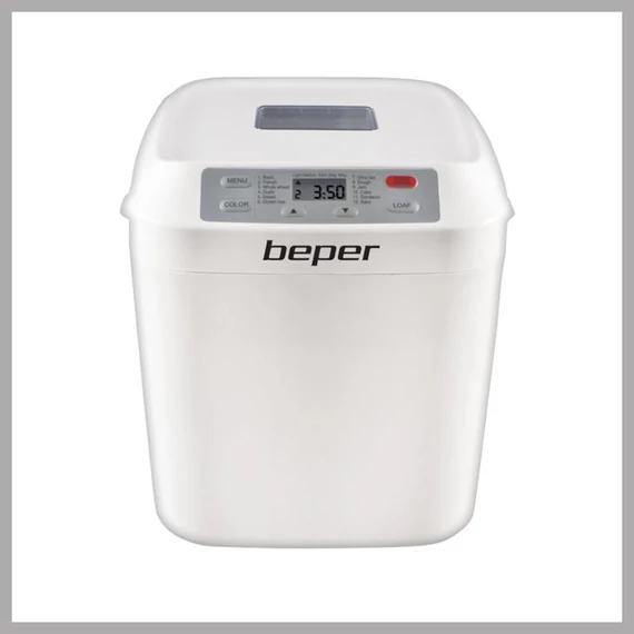 BEPER Kenyérsütő 550 W fehér BC-130