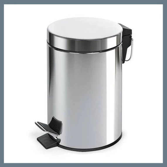 Rozsdamentes szemetes TWIZZ 5L, pedálos 48AA1174B