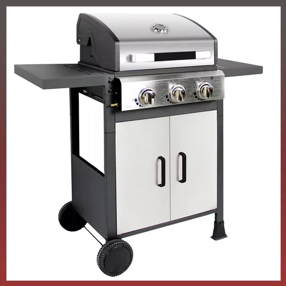 Brenner G3N háromégős gázgrill 3 kW 5905610252861
