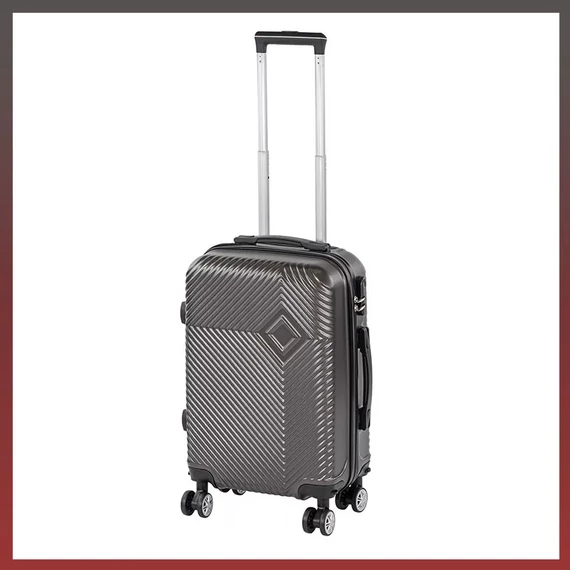 Leziter TraveLux Pro kabinbőrönd keményfedeles szürke 8016-GR20