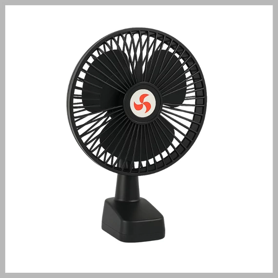 8” Hordozható, Újratölthető Ventilátor 8-PORTABLE