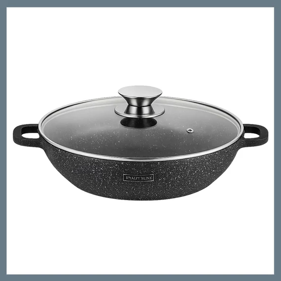 Royalty Line 40 cm márvány bevonatú sekély edény – 11,3 liter RL-BR40MG