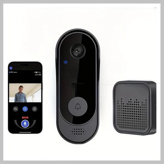 Vezeték Nélküli Intelligens Ajtócsengő HD Kamerával ME2403535