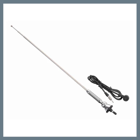 Teleszkópos autóantenna – 120 cm, krómozott 03144