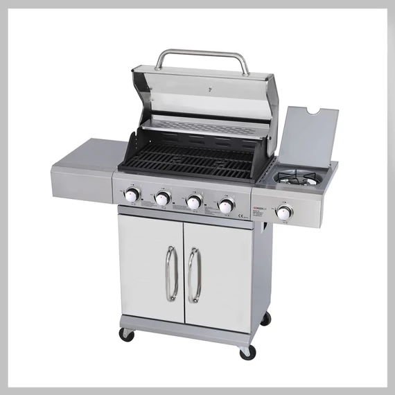 ARACAR Rozsdamentes Acél Gázgrill – 13,7 kW ADG.IH.LG02