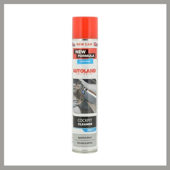 Autoland műszerfalápoló spray – New Car illat, fényes hatás 00433