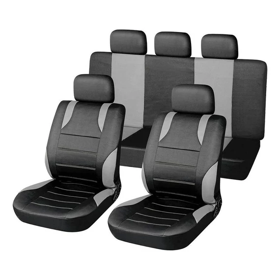 SPORT AIRBAG üléshuzat szett – 9 darabos, szürke 31674