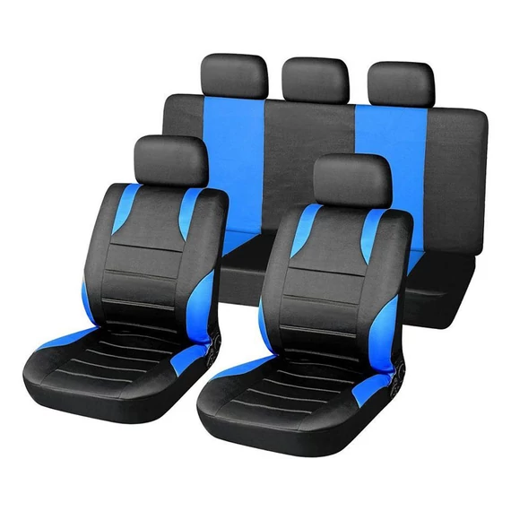 SPORT AIRBAG üléshuzat szett – 9 darabos, kék 31675