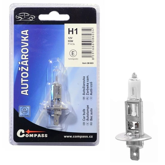 H1 12V 55W Halogén Autóizzó – 1 db 08603