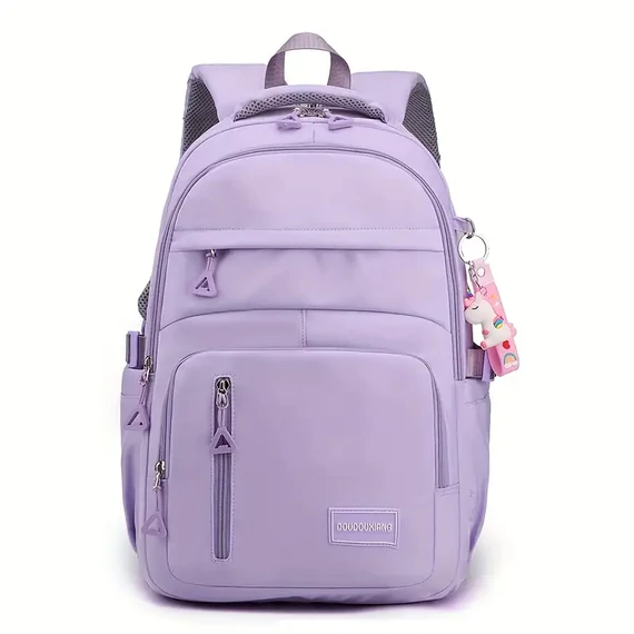 Női Nagy Kapacitású Hátizsák Laptoptartóval - LILA JB365521-L