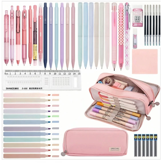 50 darabos pink írószerkészlet - 104833620-P 
