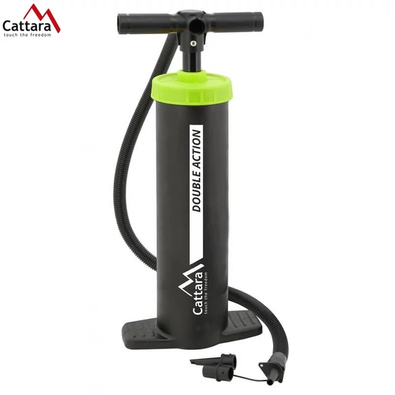 CATTARA Kézi Pumpa DOUBLE 2x2000 cm³ – 3in1 Adapterrel 13284 