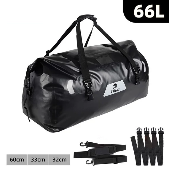 Motoros táska 65L – Fekete – holm0393