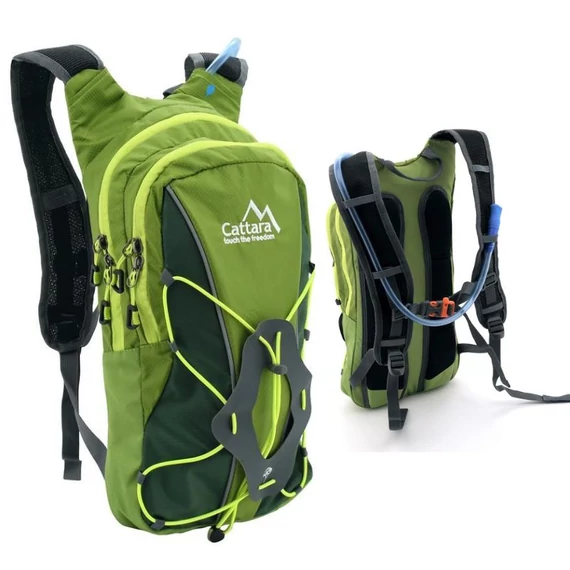 Hátizsák 10 l + 2 l ivózsák Green 13857