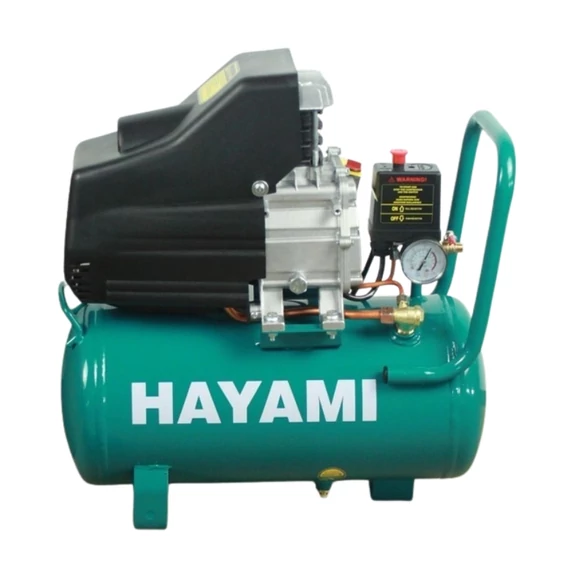 HAYAMI légkompresszor – 24L, 2 LE, 8 bar HA-2010-K