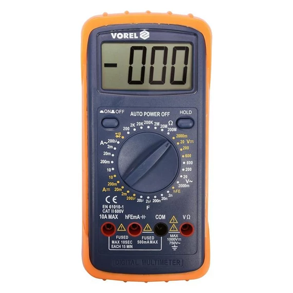 Vorel digitális univerzális multiméter TO-81783