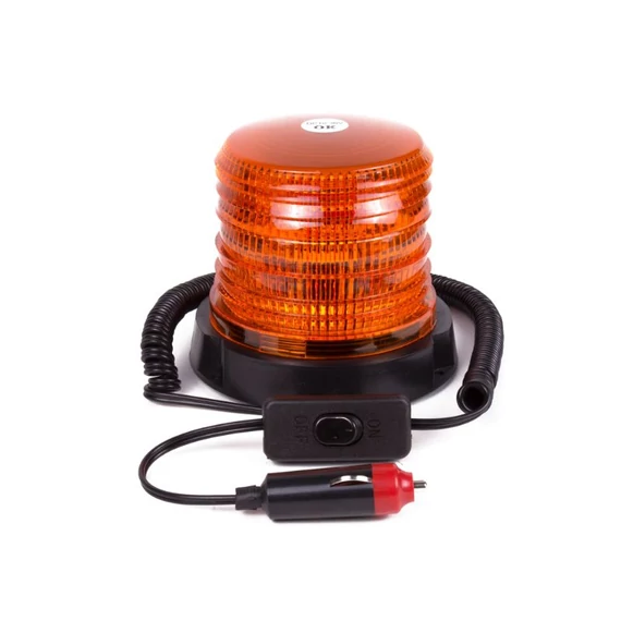 LED figyelmeztető lámpa – narancssárga, 12V 013088