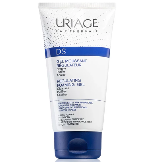 Uriage D.S. Regulating Foaming Gel nyugtató emulzió arcra, testre és hajra 150 ml 127115