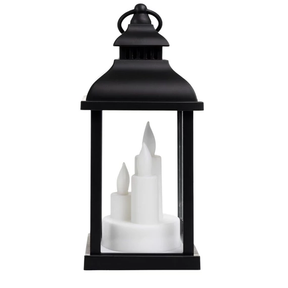 Dekoratív LED lámpás gyertyával – 10 × 22 cm LAMP52CZ