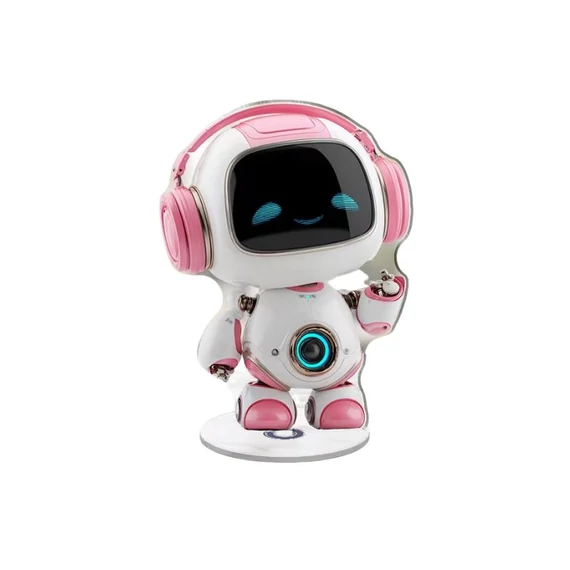 2D Lapos, Forgó Akril Asztali Robot KA9256970