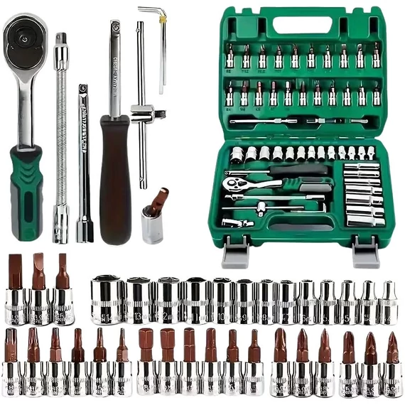 Professzionális 53 részes mechanikus szerszámkészlet TN669082