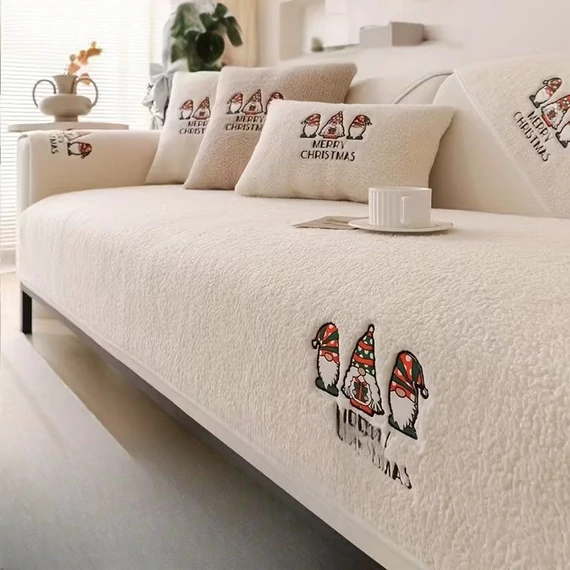 4 személyes kanapéhuzat – 90×210cm - Tört Fehér GR321424TF4
