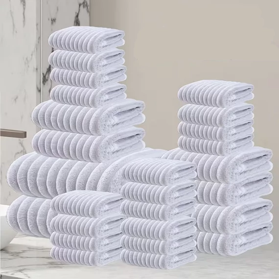 26 részes törölköző szett szürke DE7728488