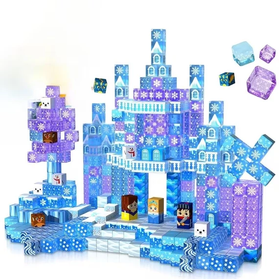 100 Darabos "Földalatti Világ" Építőkocka Készlet – Pixel Art Stílus AU8914715