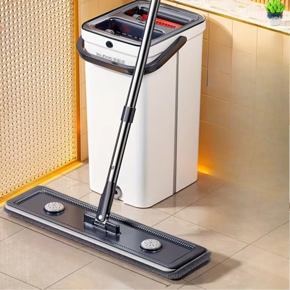 Lapos padlómosó vödörrel CG10885564
