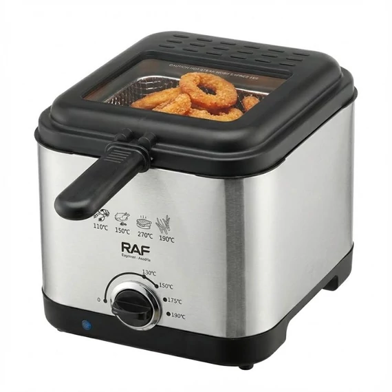 RAF – Rozsdamentes Acél Olajsütő (2.0L, 1000W) R5300