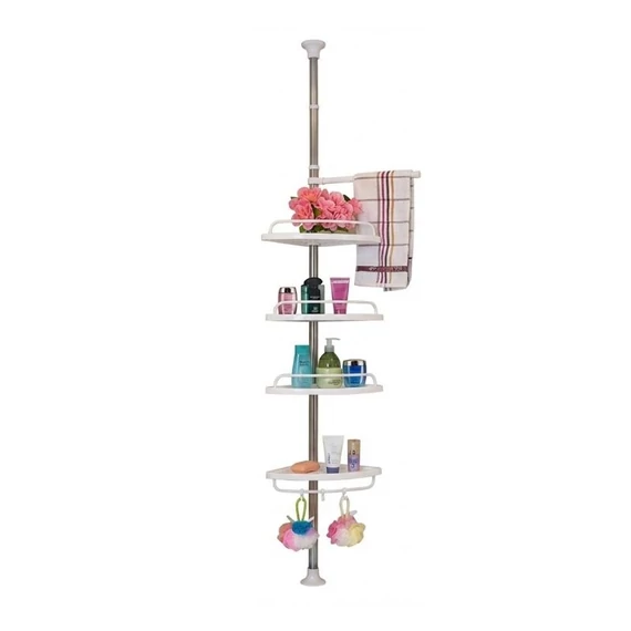Teleszkópos Fürdőszobai Sarokpolc (100-320 cm) BN122