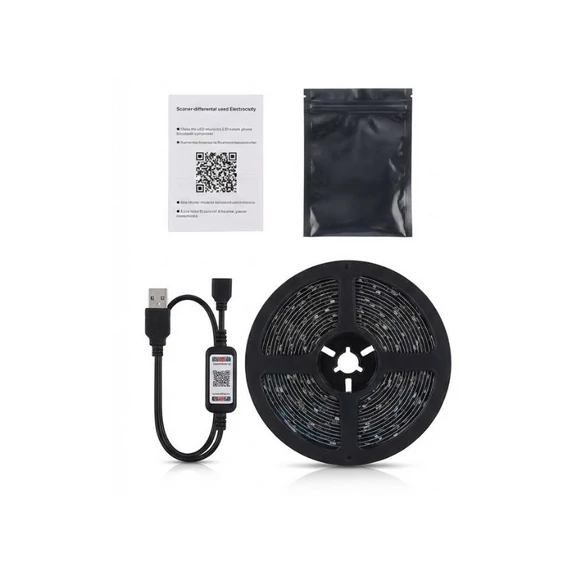 5 Méteres Bluetooth LED Szalag – Okostelefonról Vezérelhető

