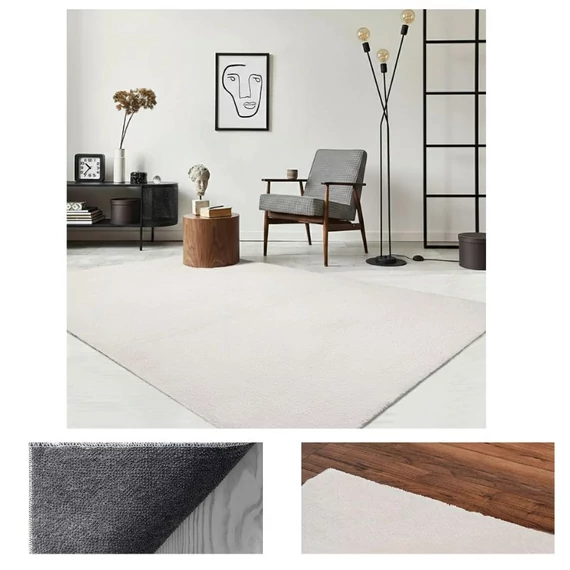 Plüss szőnyeg Törtfehér 120x170cm veluxwhite-120
