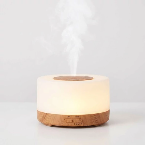 Prémium Ultrahangos Aroma Diffúzor és Párásító 500ml ADP-01