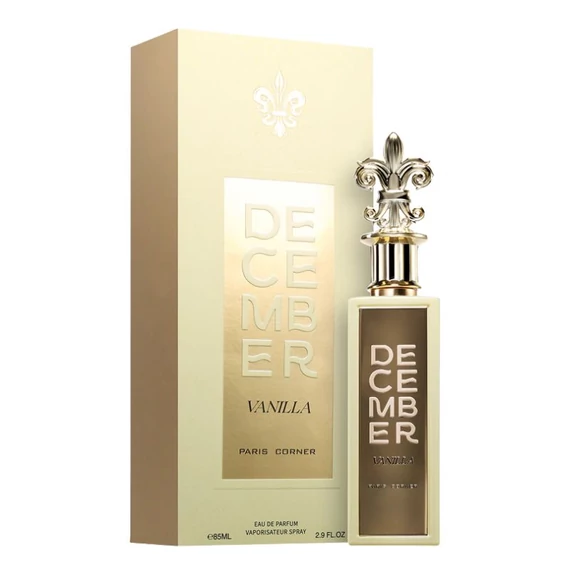 Paris Corner December Vanilla 85 ml – Uniszex Eau de Parfum 2047077