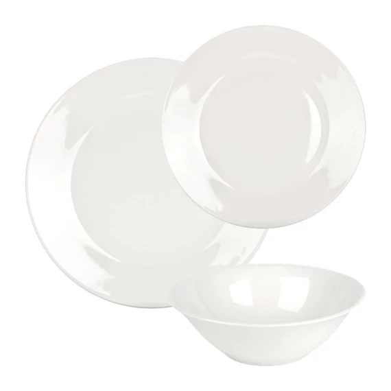 Vilde 18 részes fehér porcelán étkészlet 139845
