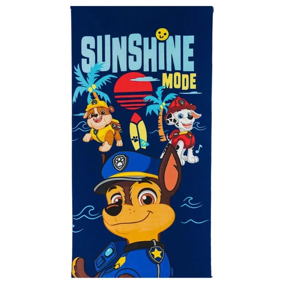 Mancs Őrjárat Sunshine Mode fürdőlepedő, strand törölköző 70 × 140 cm AYM451236