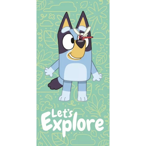 Bluey „Let's Explore” Strandtörölköző és Fürdőlepedő BRM022959