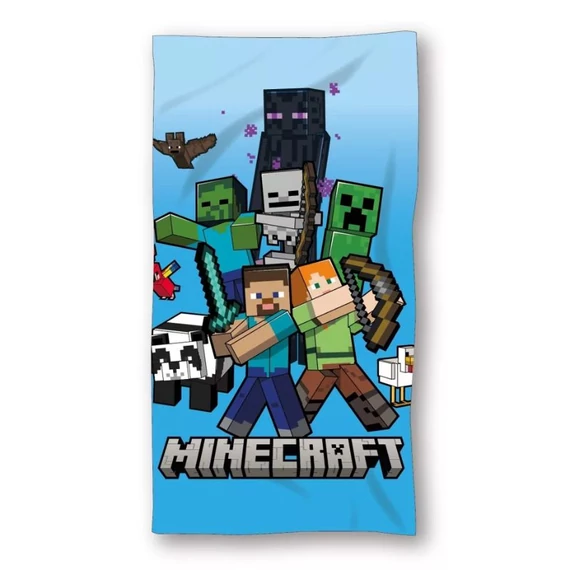 Minecraft Karakterek Strandtörölköző és Fürdőlepedő FML339663