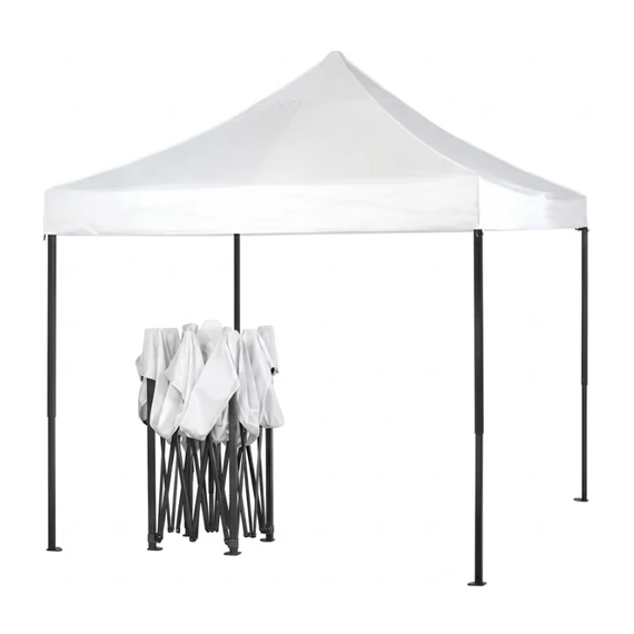 3 × 6 m összecsukható kerti pavilon - fehér HM-8006-F