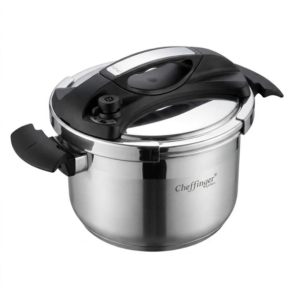Cheffinger Premium Rozsdamentes Acél Kukta 8 Literes (24 cm) CF-PC8-24