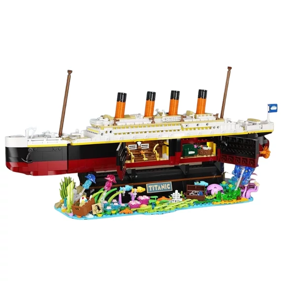 Titanic építőkocka készlet 1872 darabos QU11675114