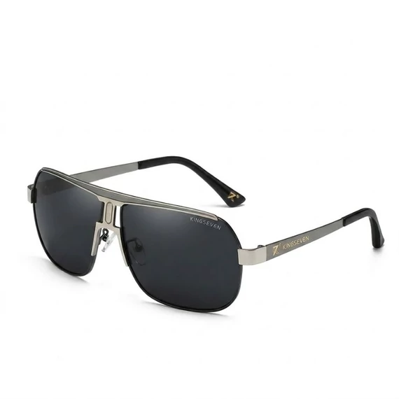 Kingseven Classic Polarizált Napszemüveg (Gunmetal-Ezüst) XP387759-GR