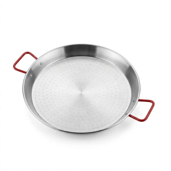 Polírozott acél paella serpenyő 34 cm 8412595100348